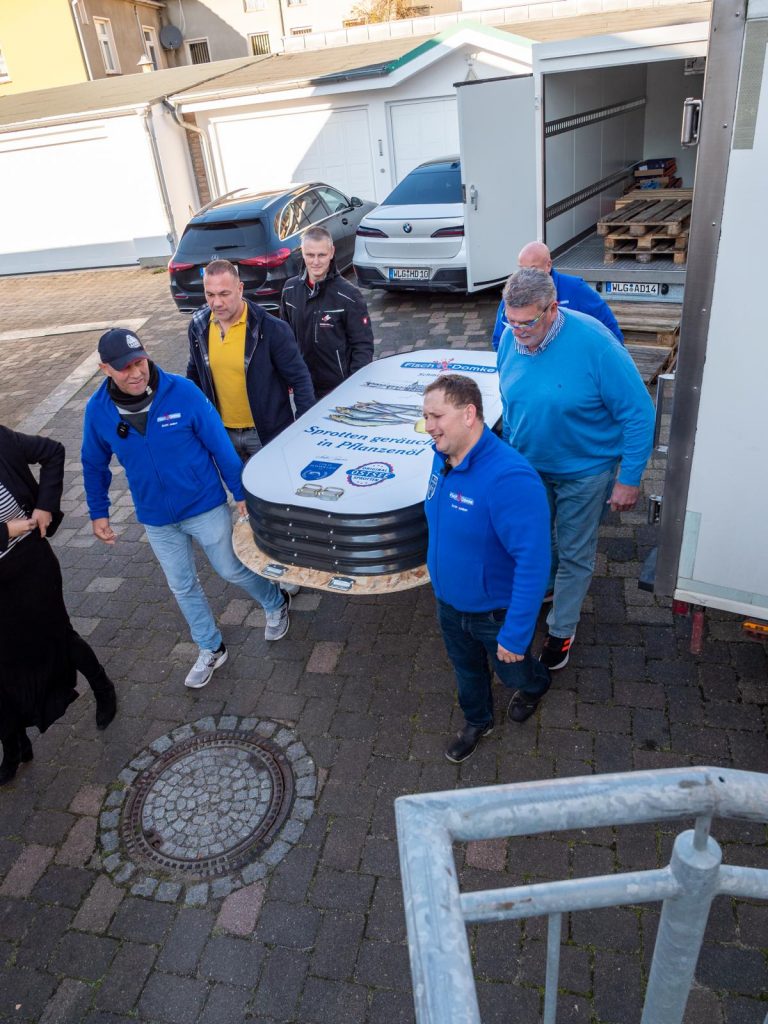 Fisch Domke Team beim Weltrekord in Heringsdorf